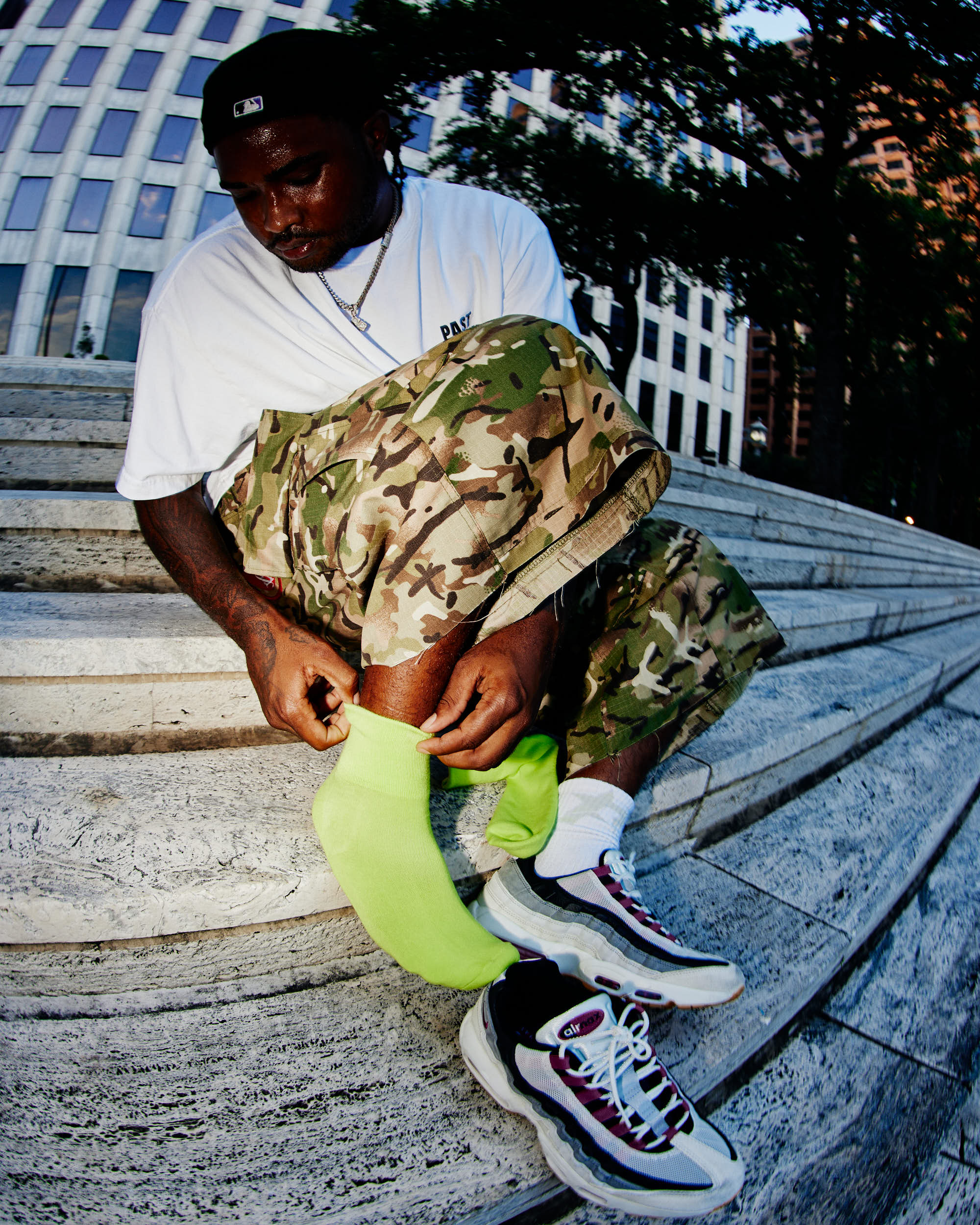 Quarter Sock Chartreuse