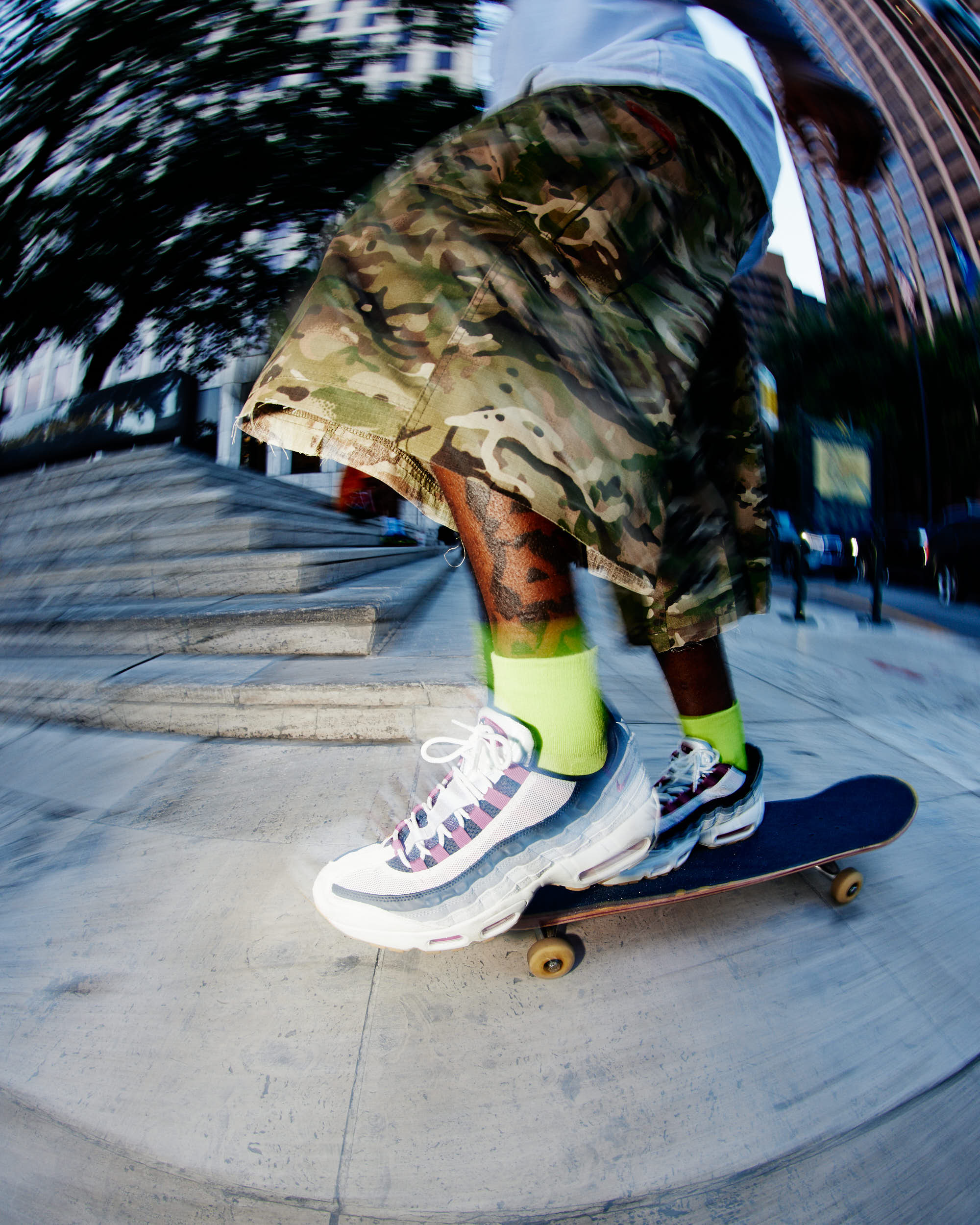 Quarter Sock Chartreuse