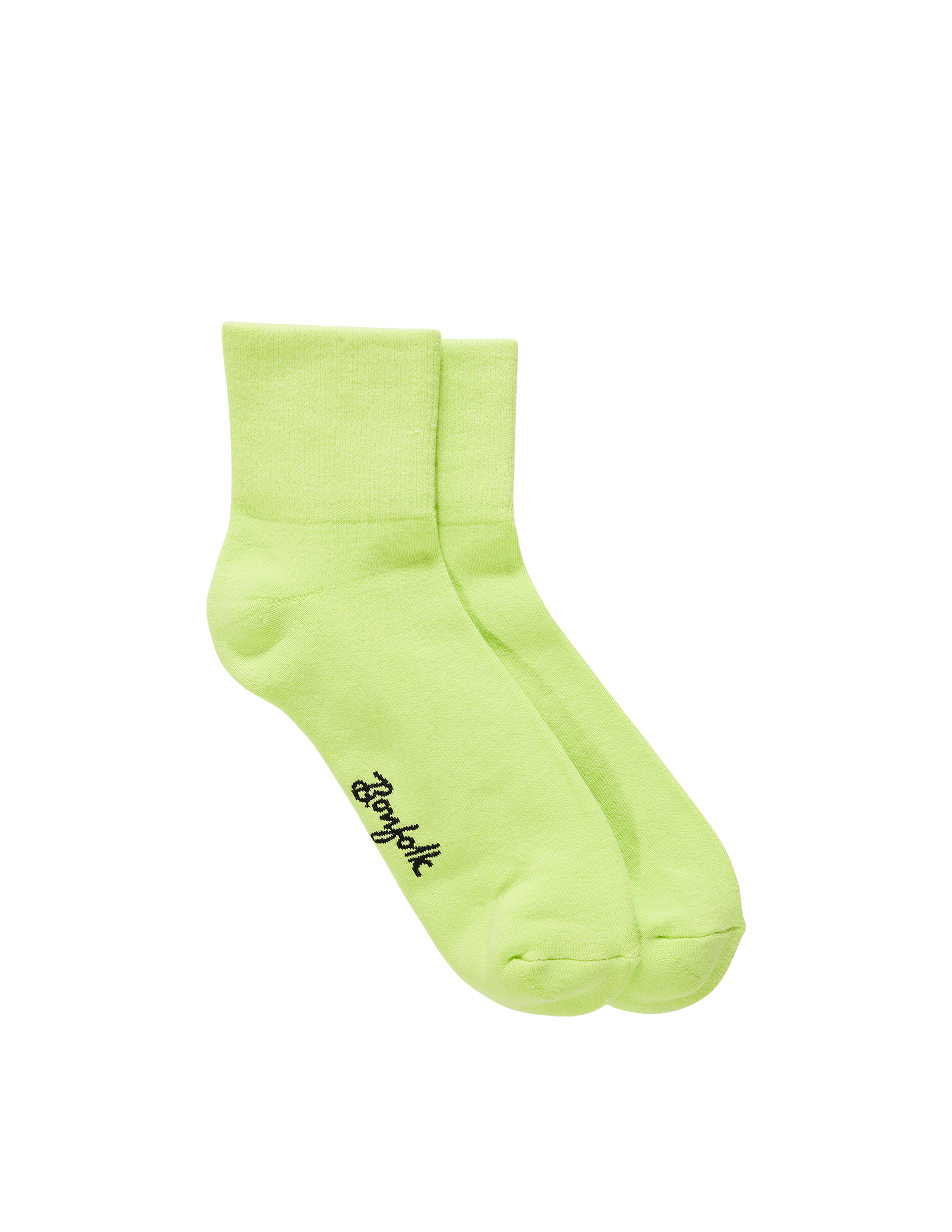 Quarter Sock Chartreuse