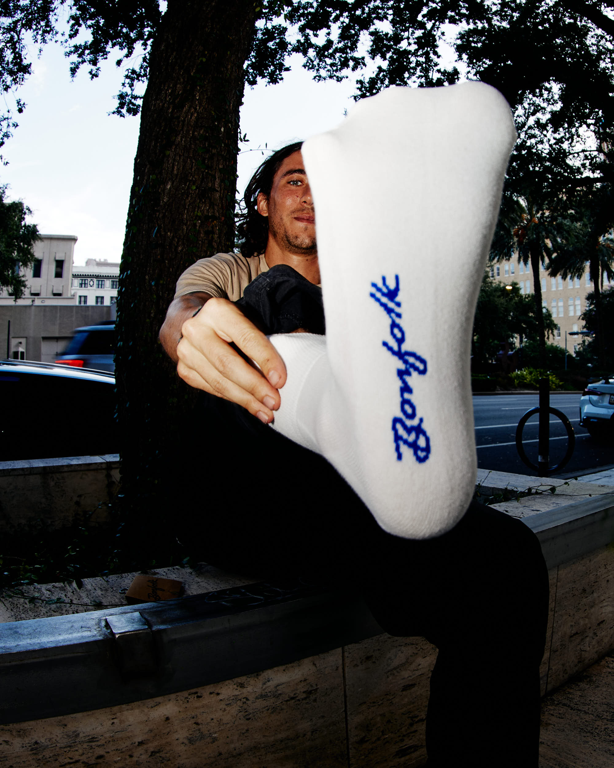 Quarter Sock Cloud White